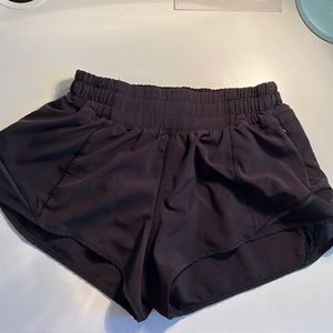 Lululemon Black Shorts Size 2. 2.5 inch inseam. In great condition!